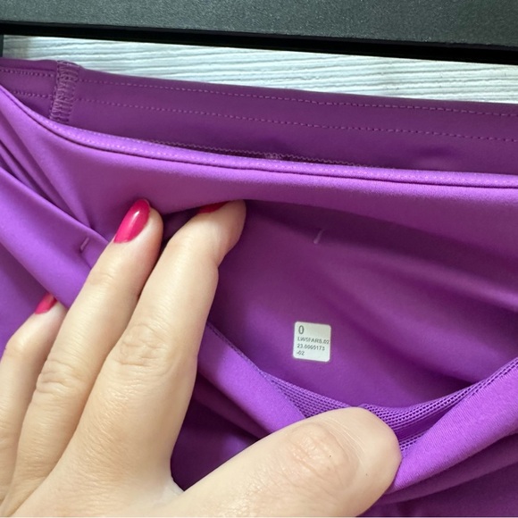 Lululemon Fast and Free High-Rise Tight 25” Pockets Purple Women's leggings 0 - Picture 7 of 10